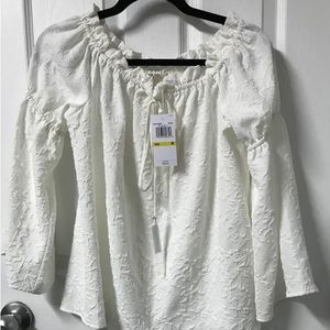 Michael Kors off the shoulder blouse